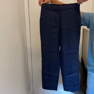 Jcrew relaxed work pant with elastic waist